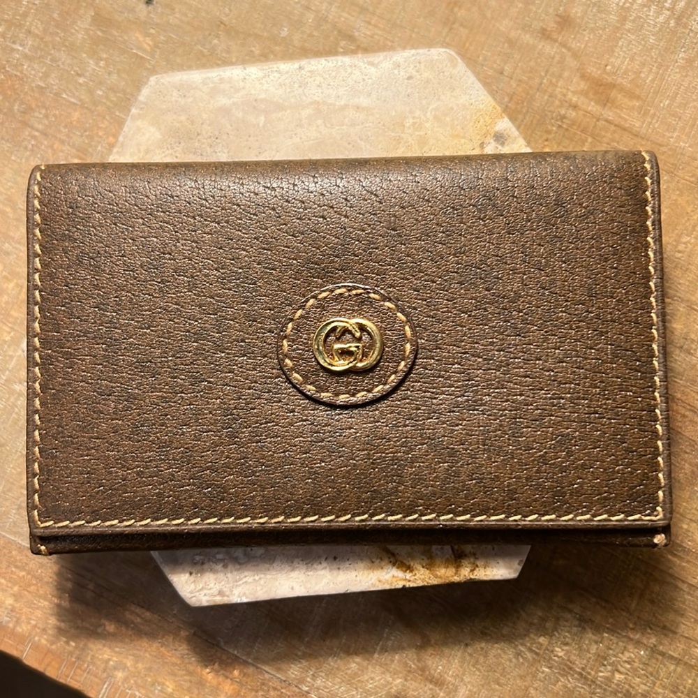 Vintage Gucci Card Case